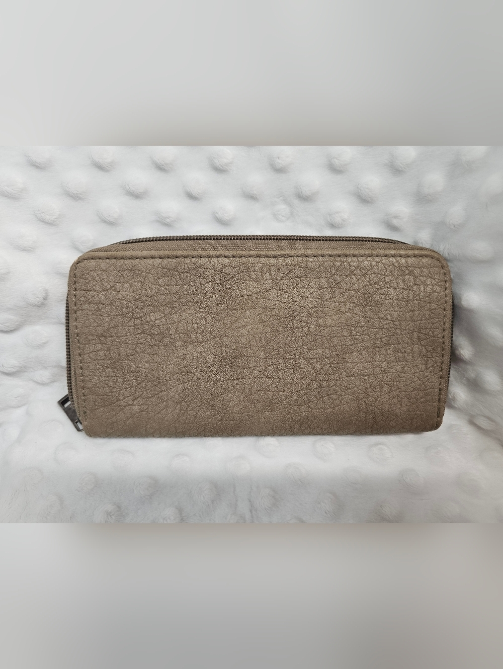 Maurices Faux Leather Zip Wallet